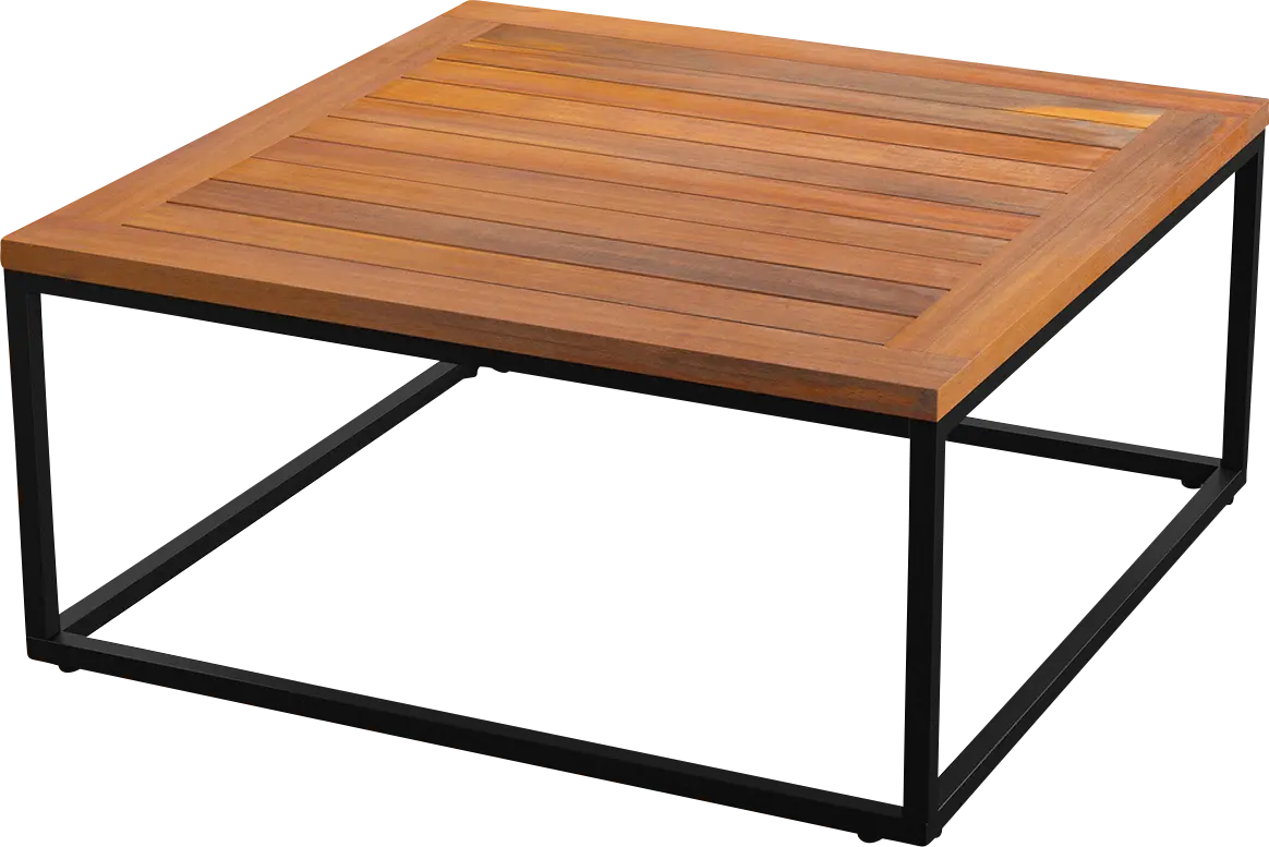 Outdoor Laverne Natural Cocktail Table