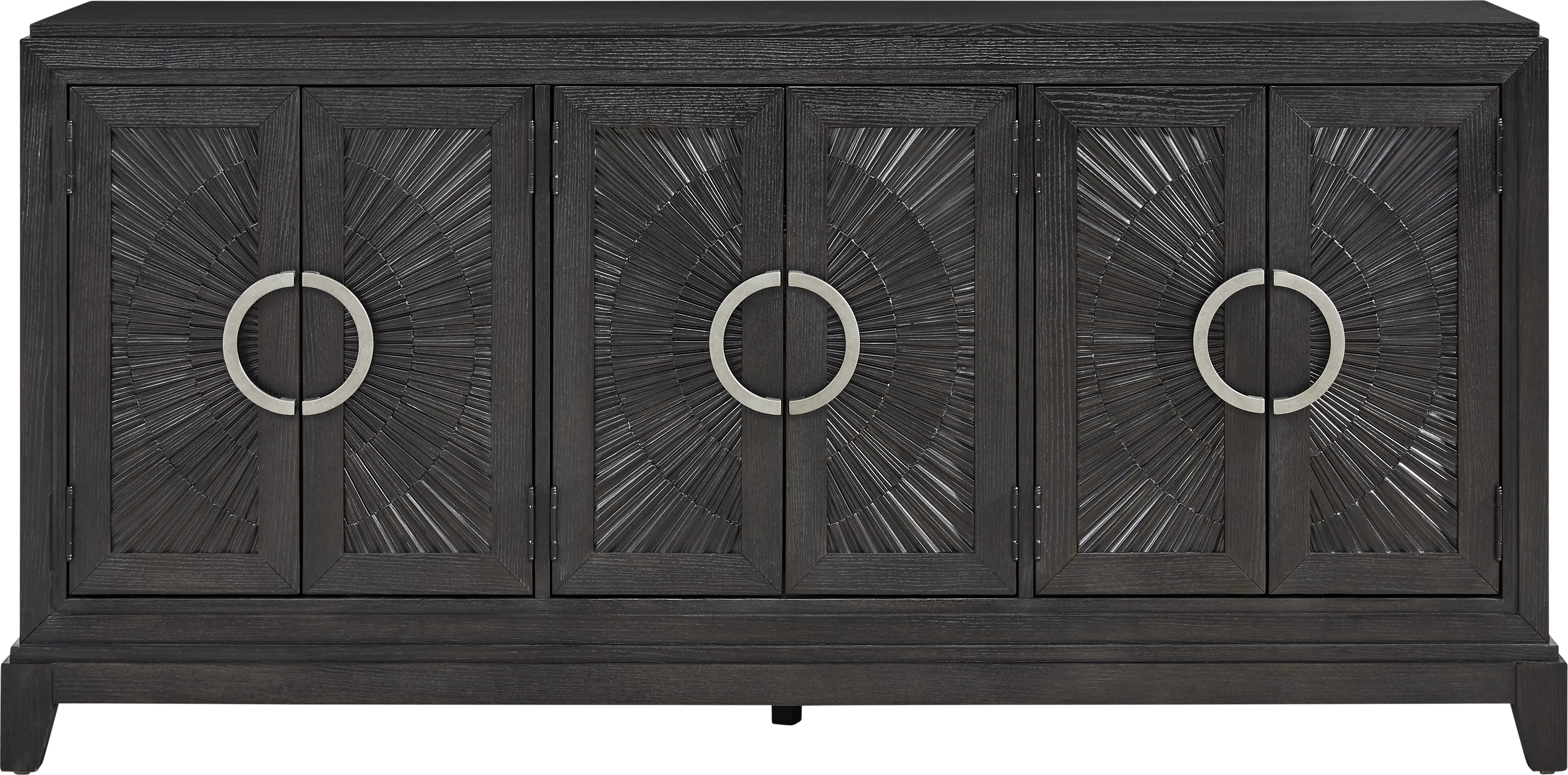 Sunside Way Black 76 in. Console - Thumbnail - Image 1