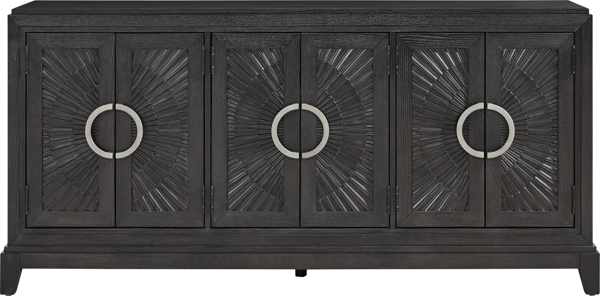 Sunside Way Black 76 in. Console - Image 1