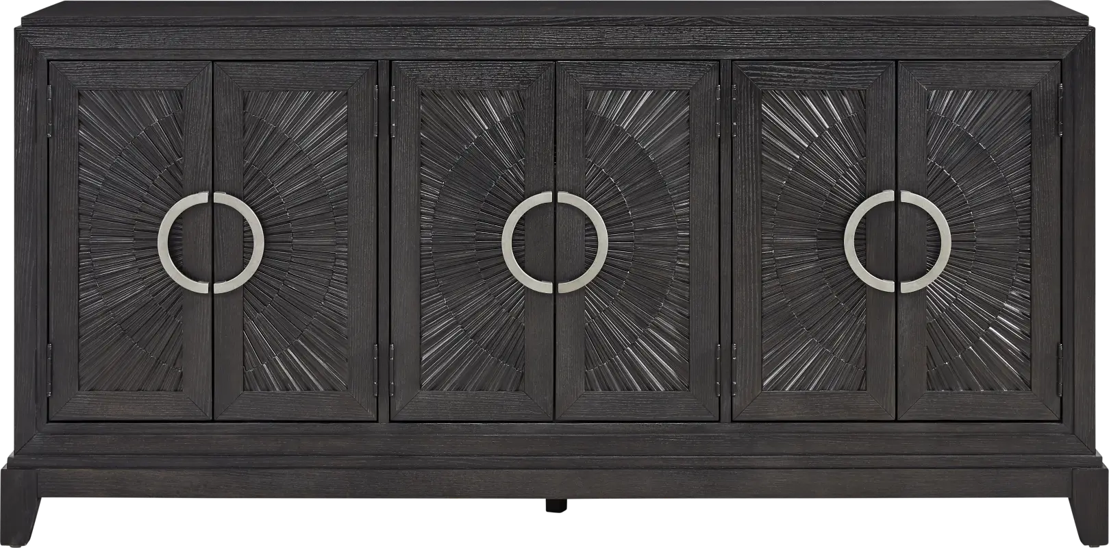 Sunside Way Black 76 in. Console