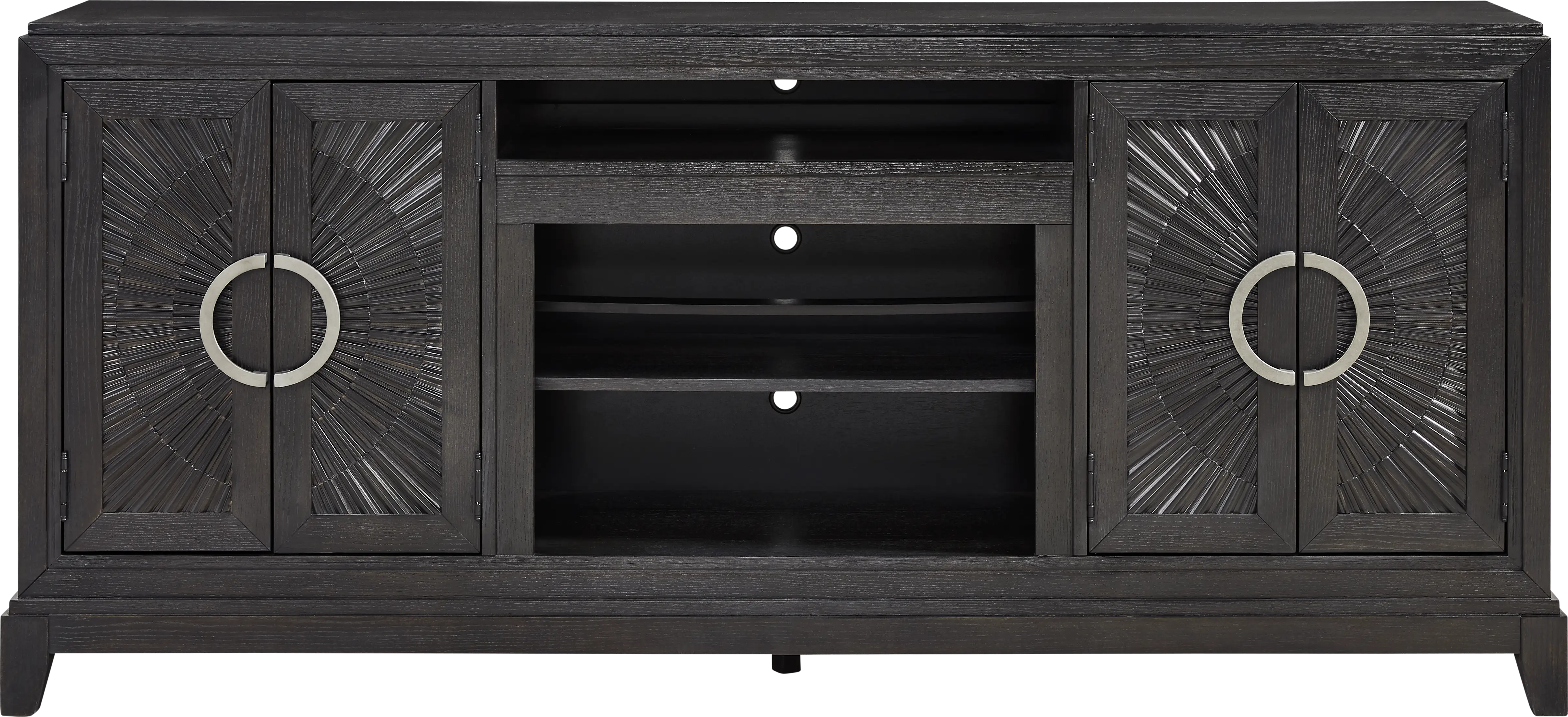 Sunside Way Black 82 in. Console - Thumbnail - Image 1