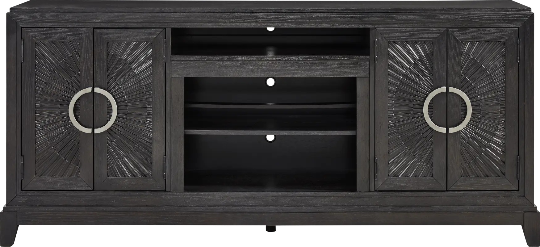 Sunside Way Black 82 in. Console