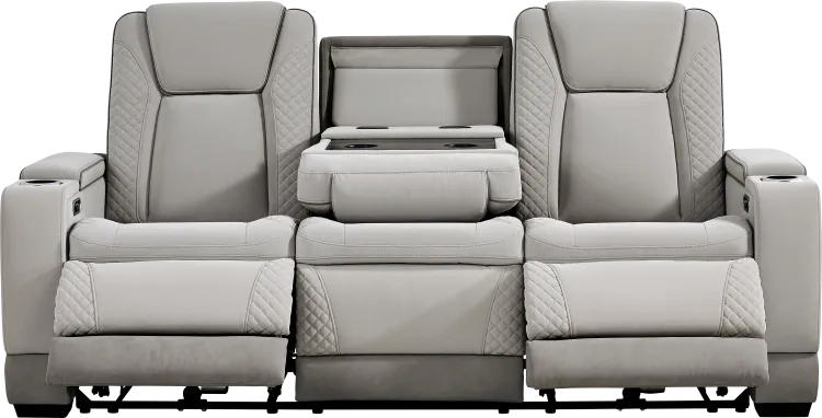 dual power reclining sofa