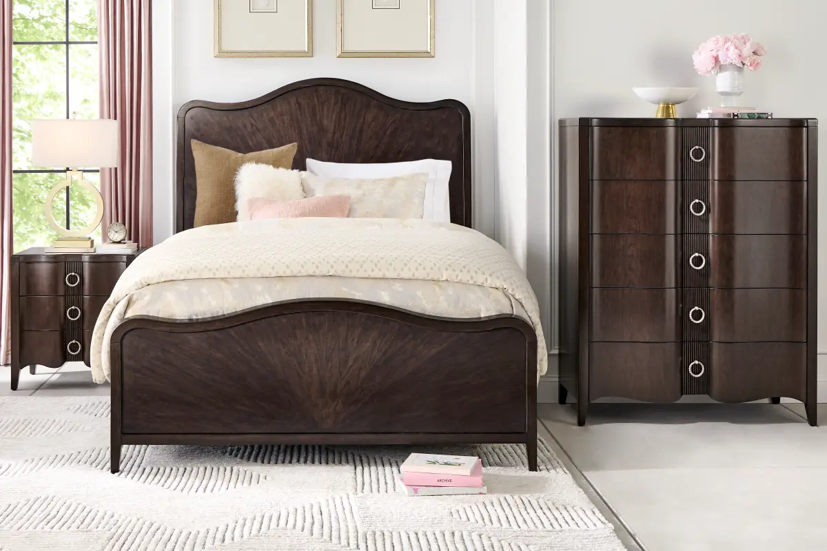 Bradbury Brown Cherry Finish Chest