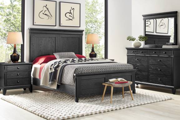 Springville Black Dresser