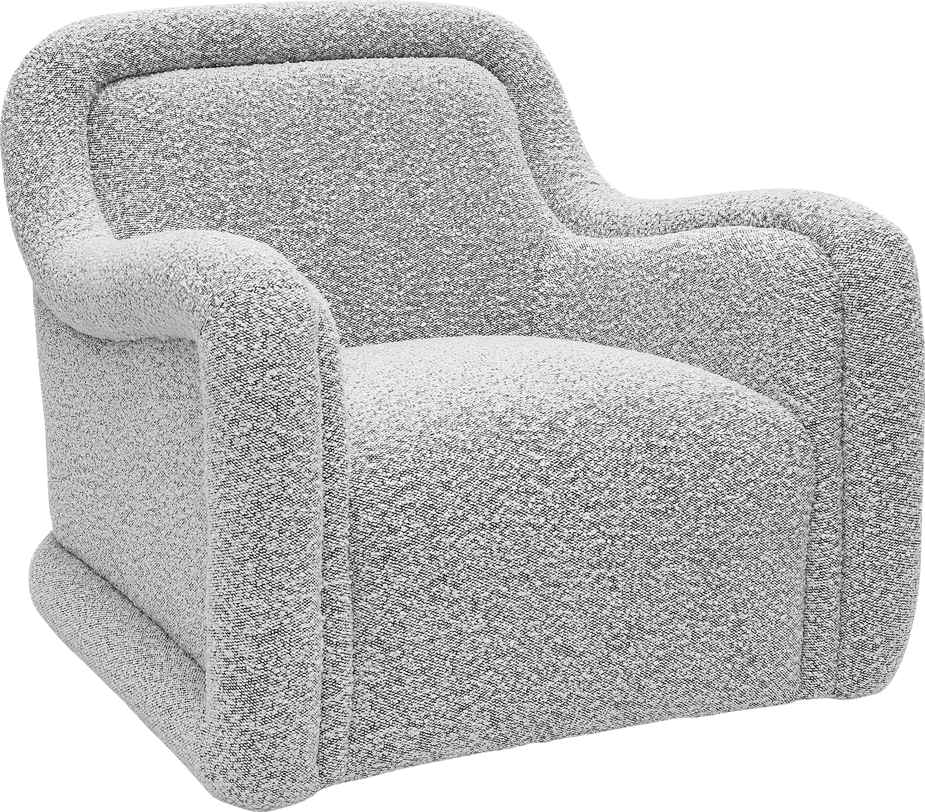 Fullbrighty Gray Swivel Accent Chair - Thumbnail - Image 1