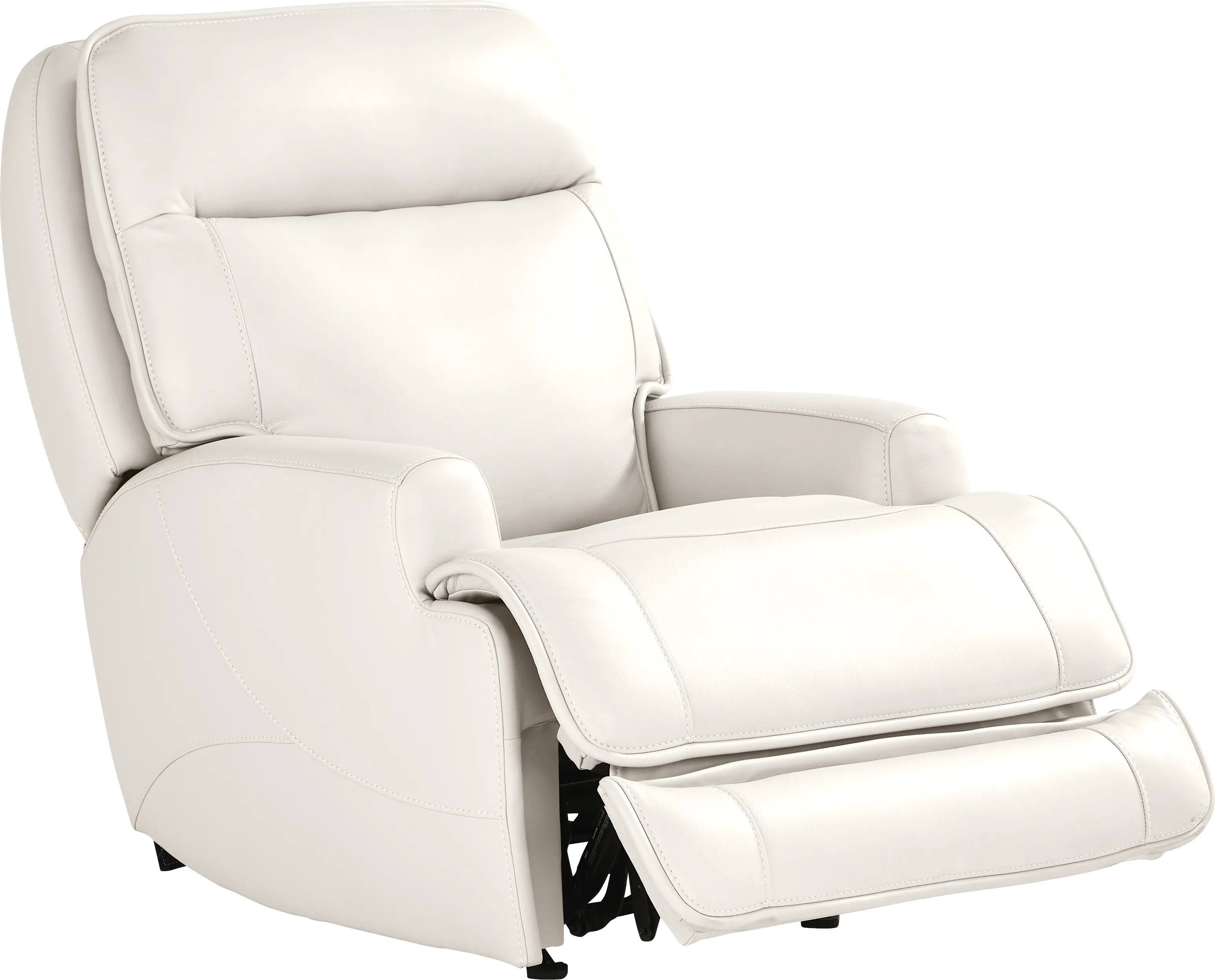 Scarborough White Leather 8 Pc Dual Power Reclining Living Room - Thumbnail - Image 15