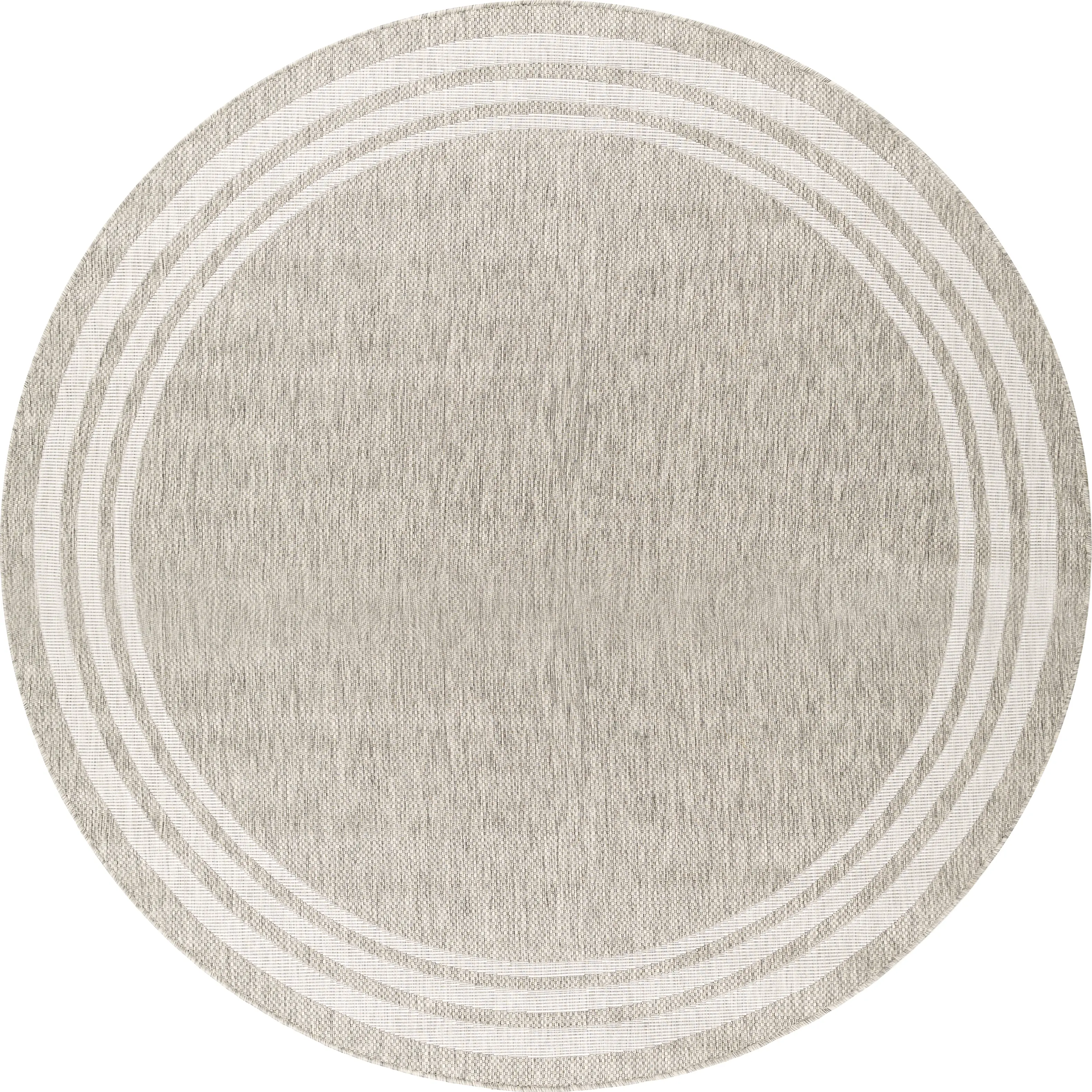 Civada Oatmeal 7'10 Round Rug - Thumbnail - Image 1
