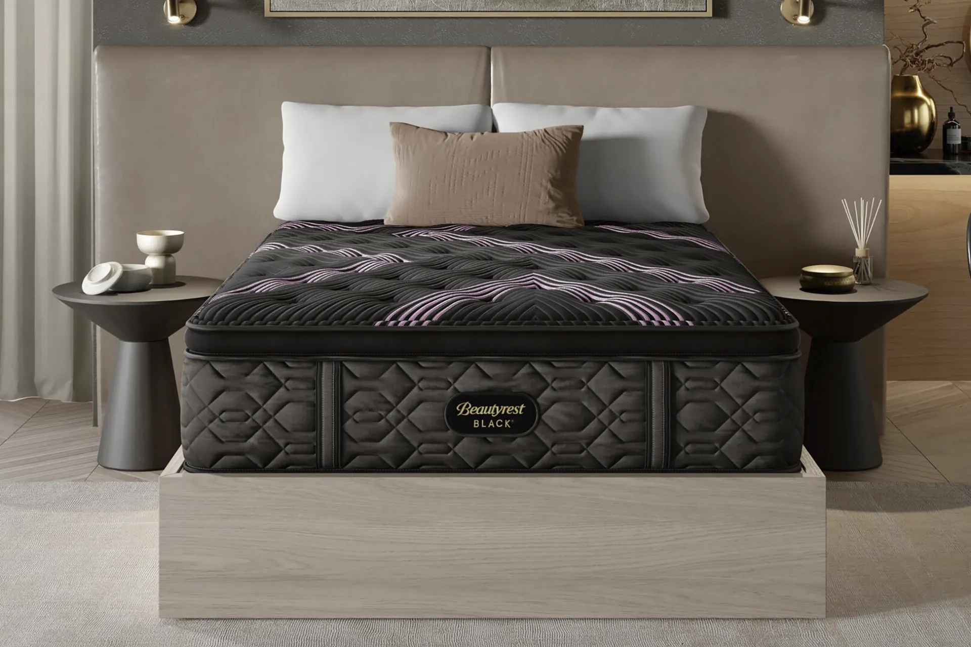 Beautyrest Black Series Two Medium Pillow Top Queen Mattress - Image 4