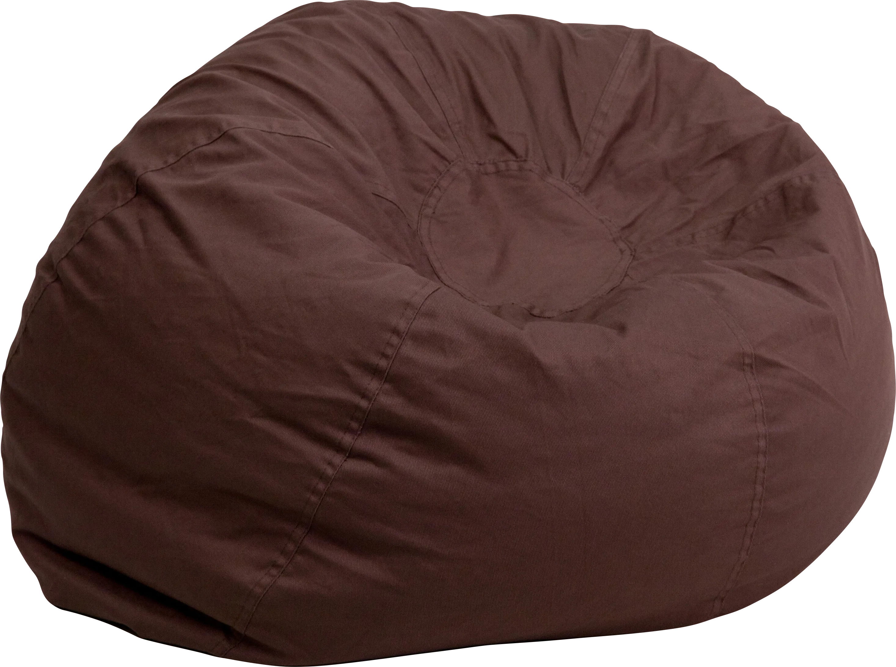 Kids Cucullu Brown Large Bean Bag Chair