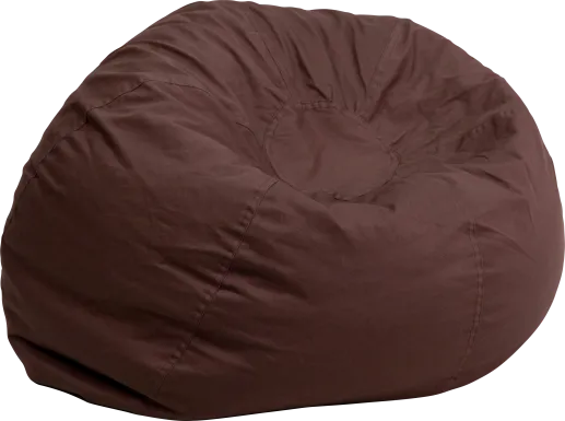 Kids Cucullu Brown Large Bean Bag Chair