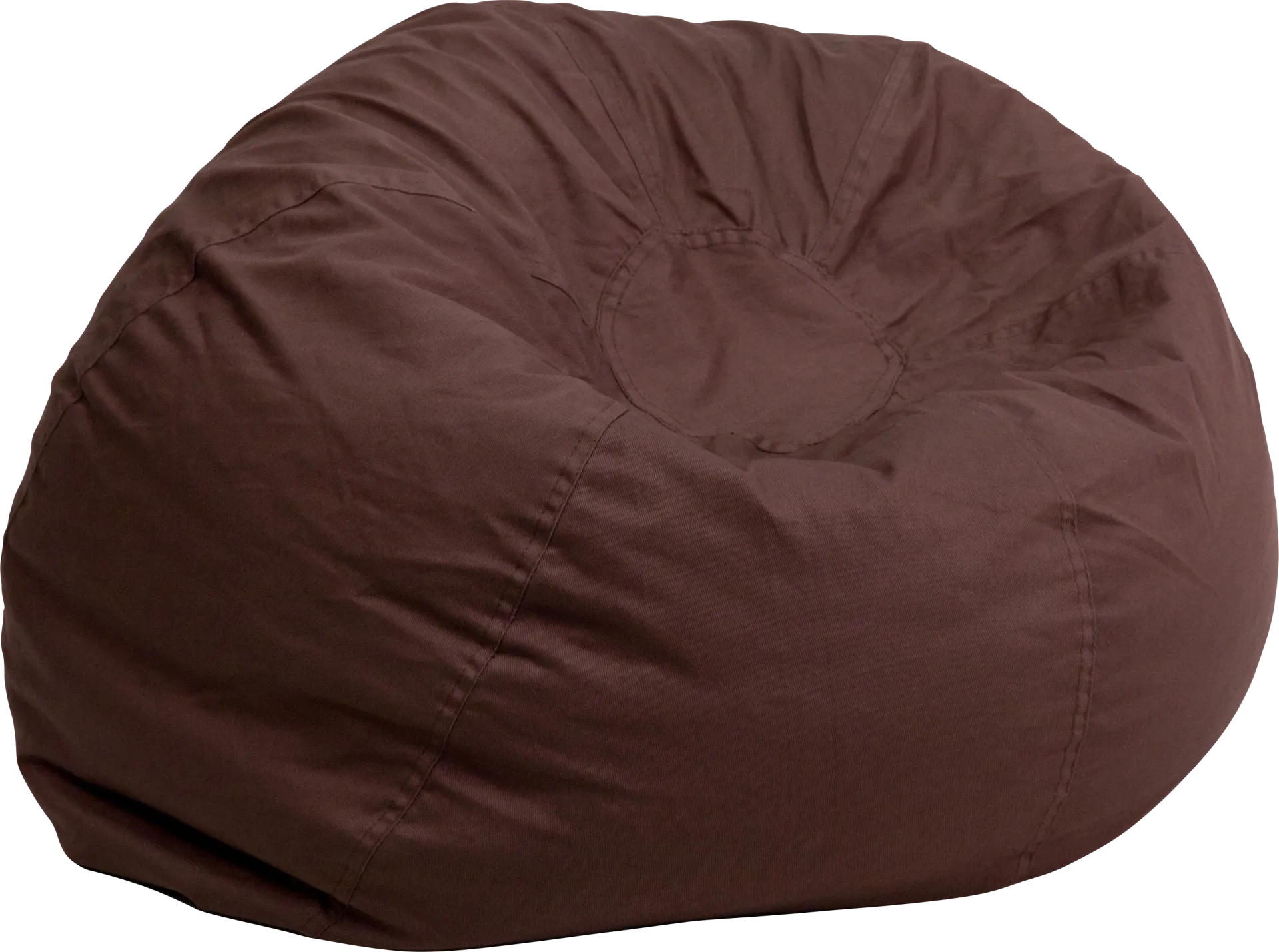 Kids Cucullu Brown Large Bean Bag Chair - Image 1