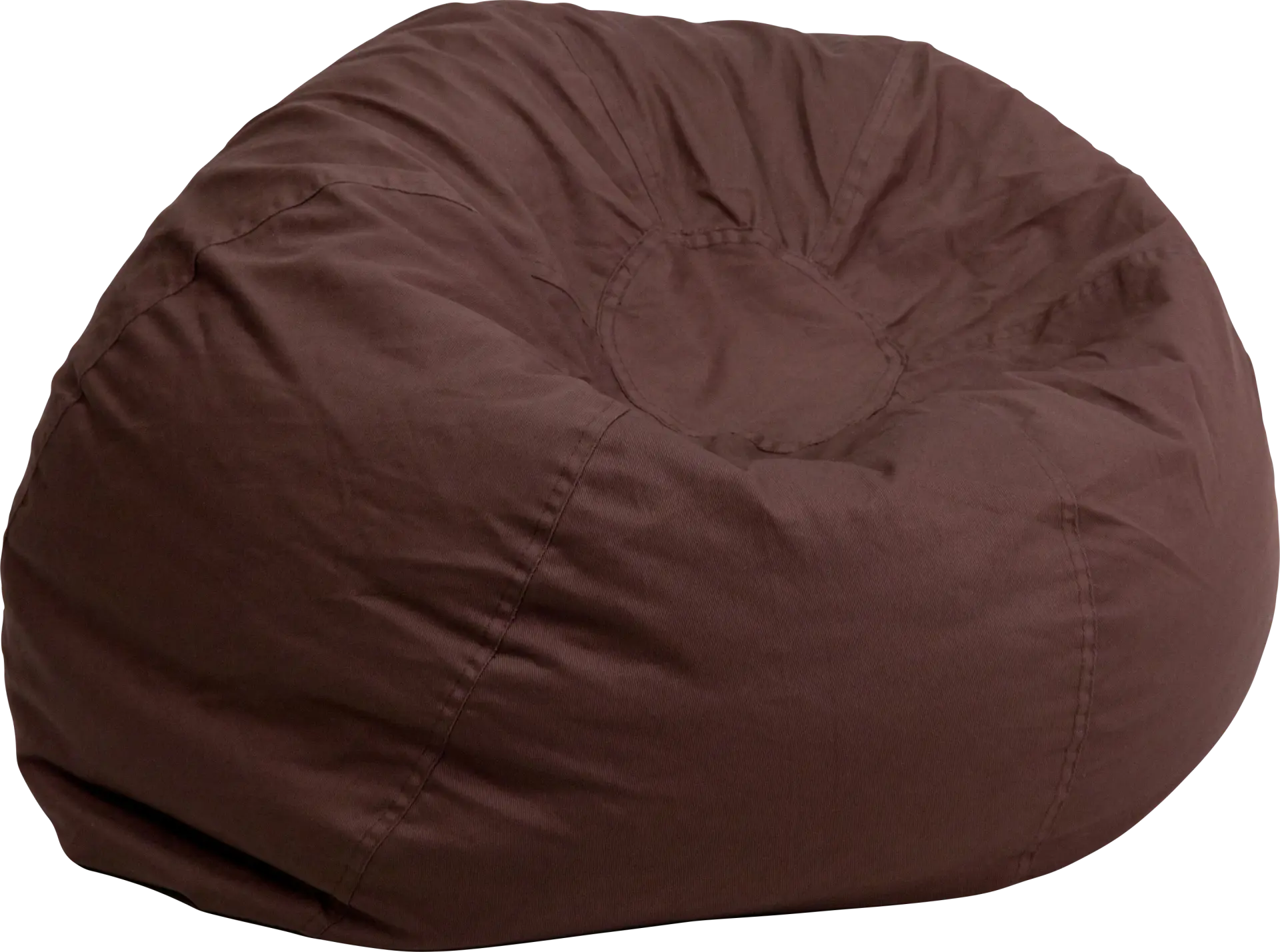 Kids Cucullu Brown Large Bean Bag Chair