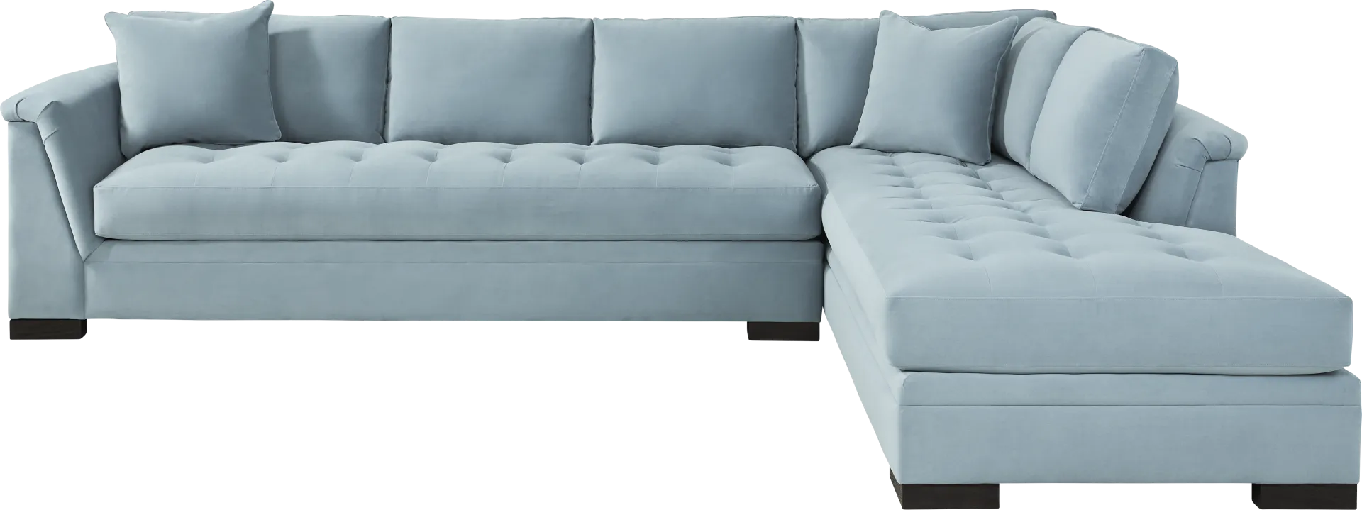 Harper Blue 2 Pc XL Sectional - Image 2