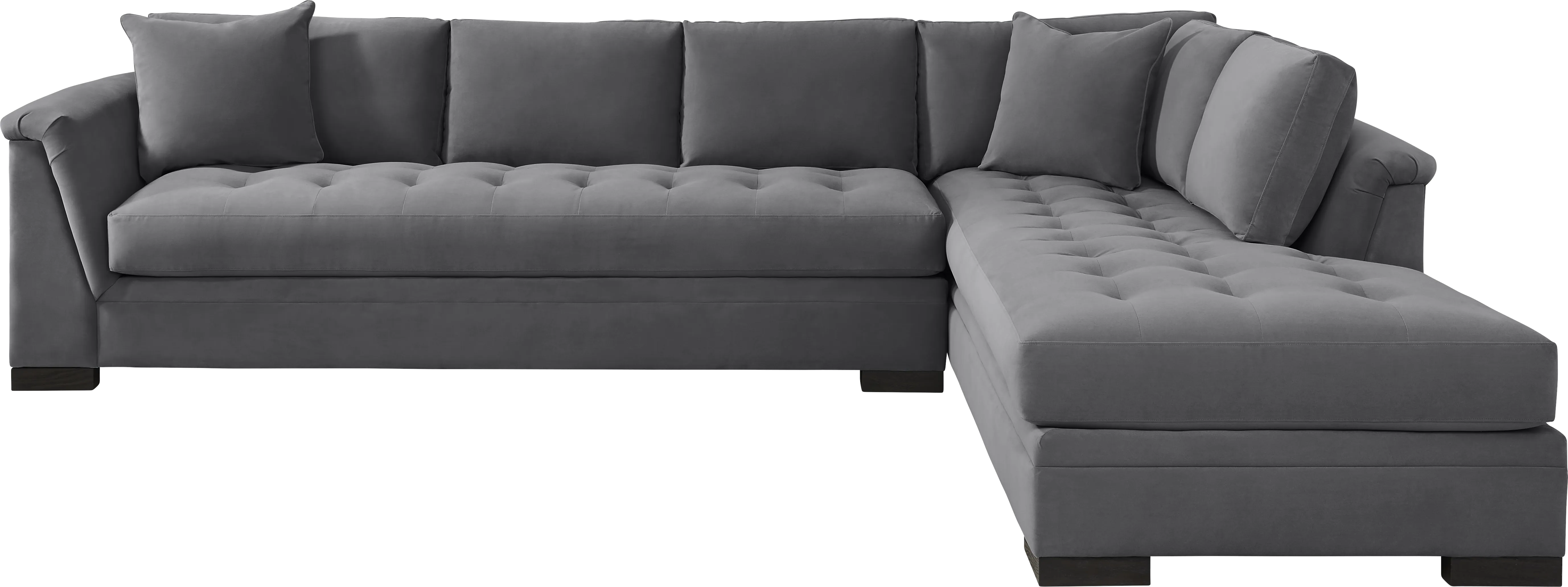 Harper Steel 2 Pc XL Sectional - Thumbnail - Image 1