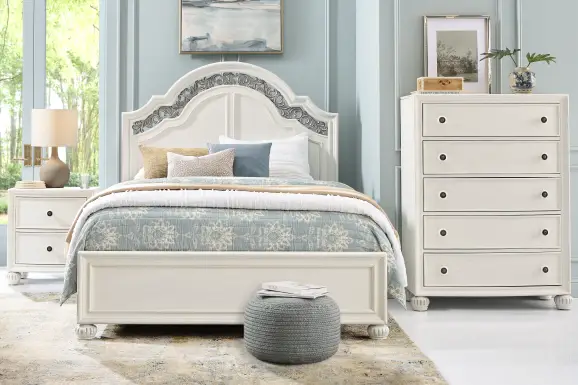 Augustine White Lift Top Chest