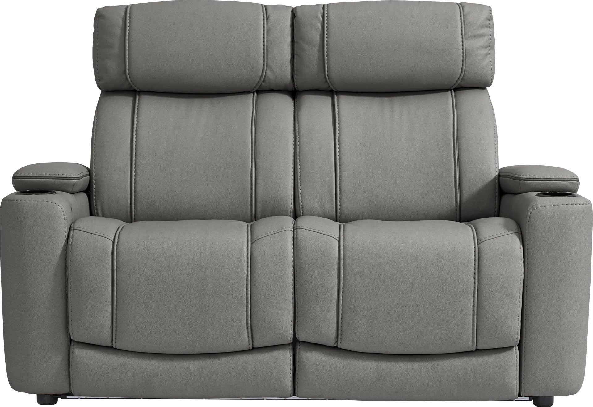 Haven Point Charcoal 5 Pc Living Room with Dual Power Reclining Sofa - Image 11