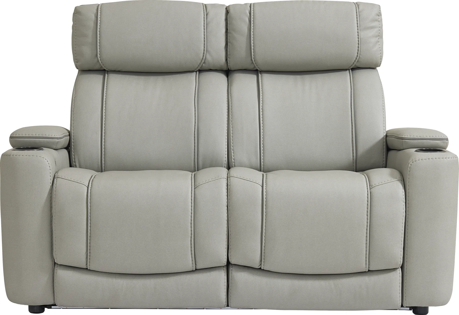 Haven Point Platinum 7 Pc Living Room with Dual Power Reclining Sofa - Image 11