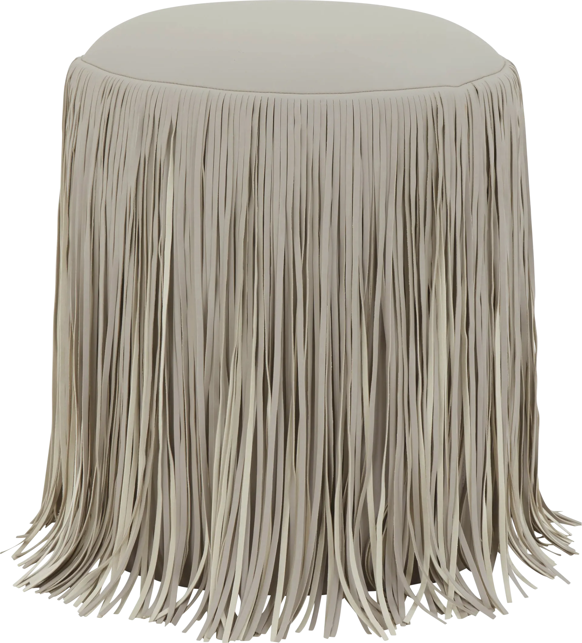 Linnwood Gray Ottoman - Image 1