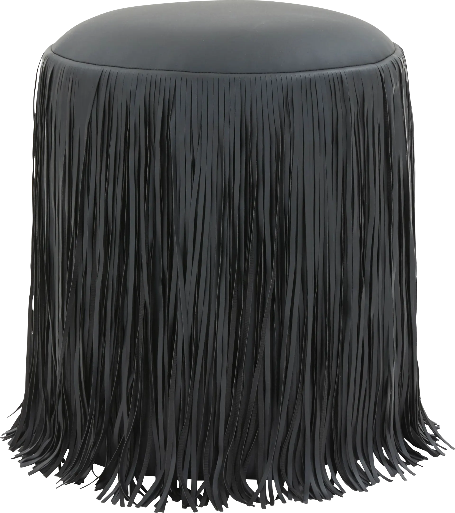 Linnwood Black Ottoman