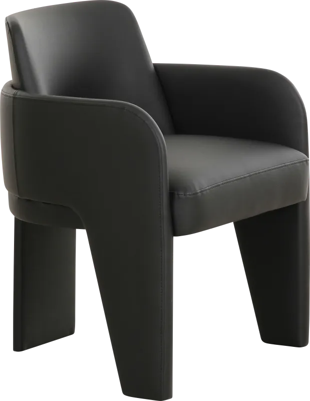 Daphia Black Arm Chair