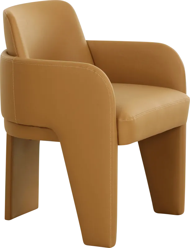 Daphia Tan Arm Chair