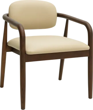 Corbly I Taupe Arm Chair