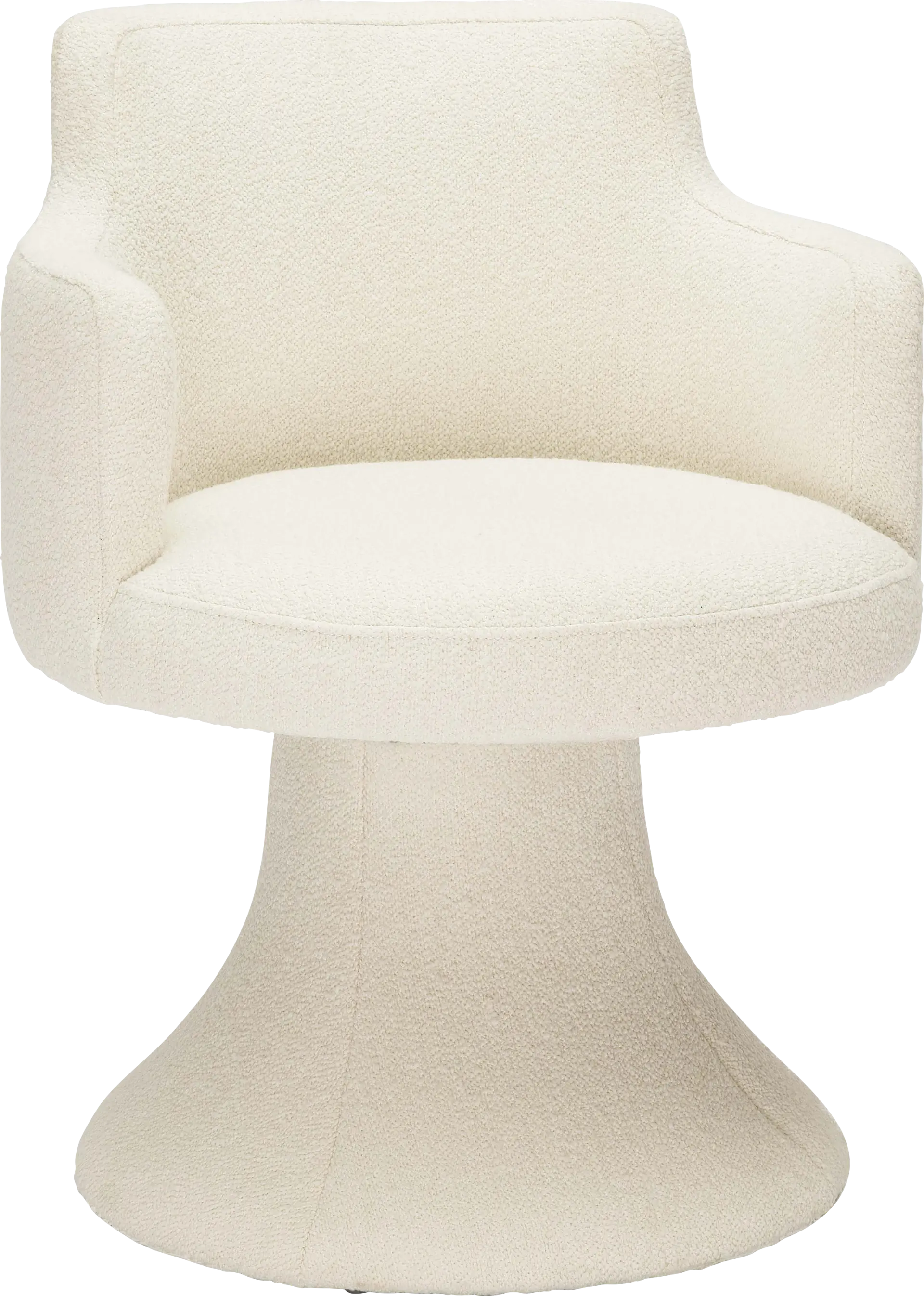 Engberg Cream Swivel Arm Chair