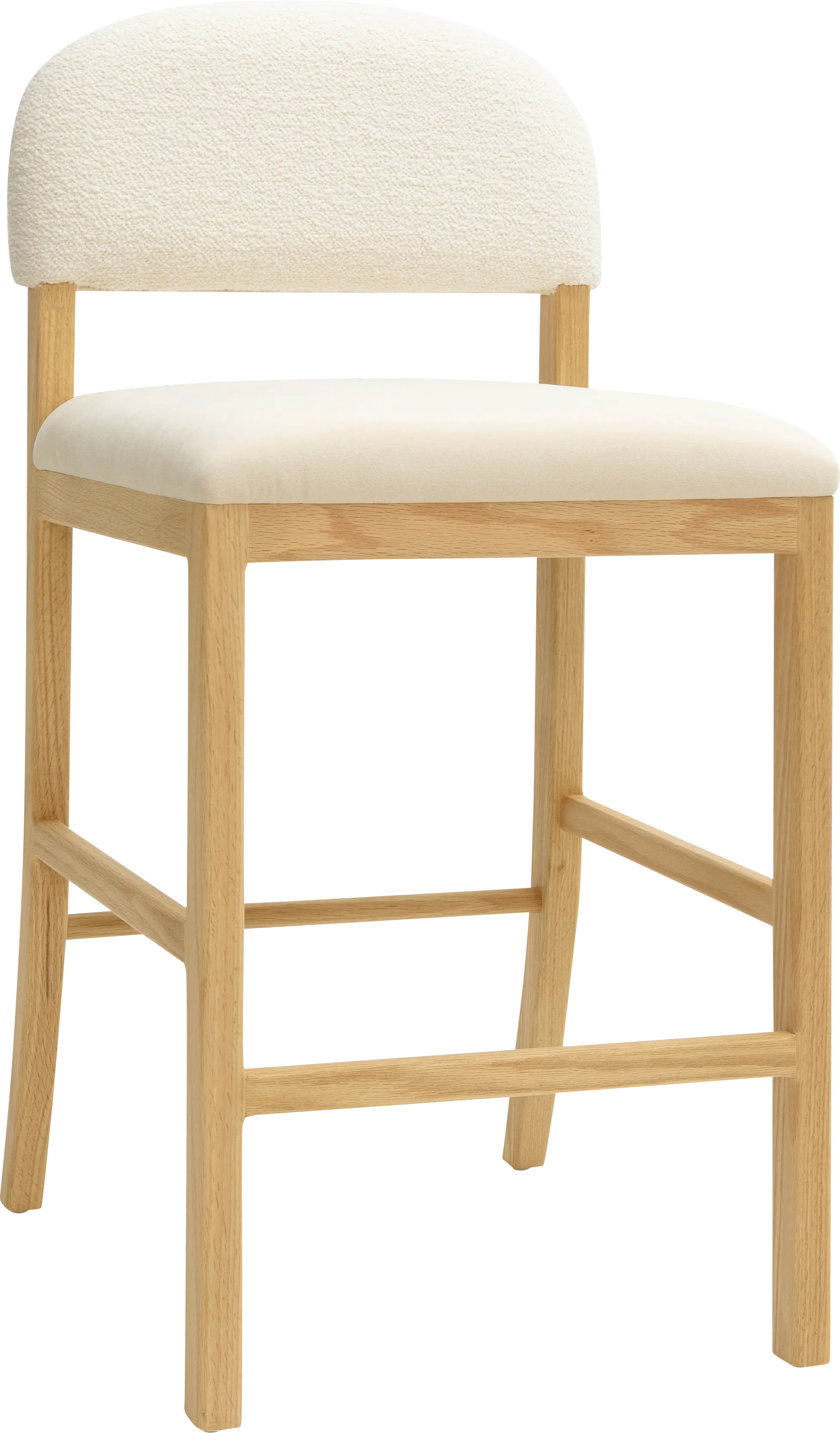 Dakotay Cream Counter Height Stool - Thumbnail - Image 1