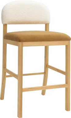 Dakotay Cognac Counter Height Stool