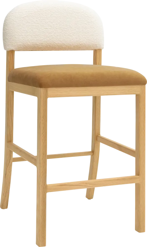 Dakotay Cognac Counter Height Stool