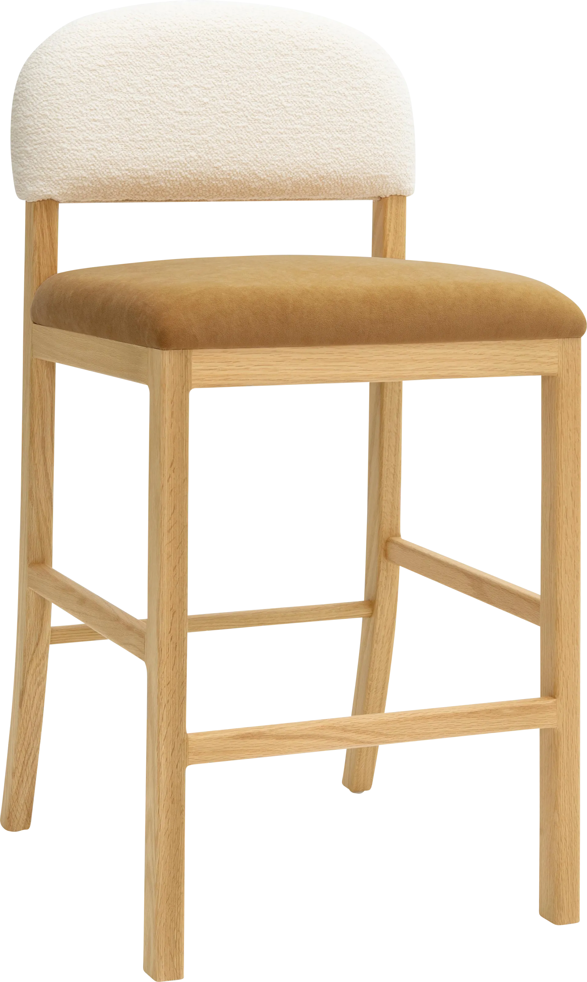 Dakotay Cognac Counter Height Stool - Image 1