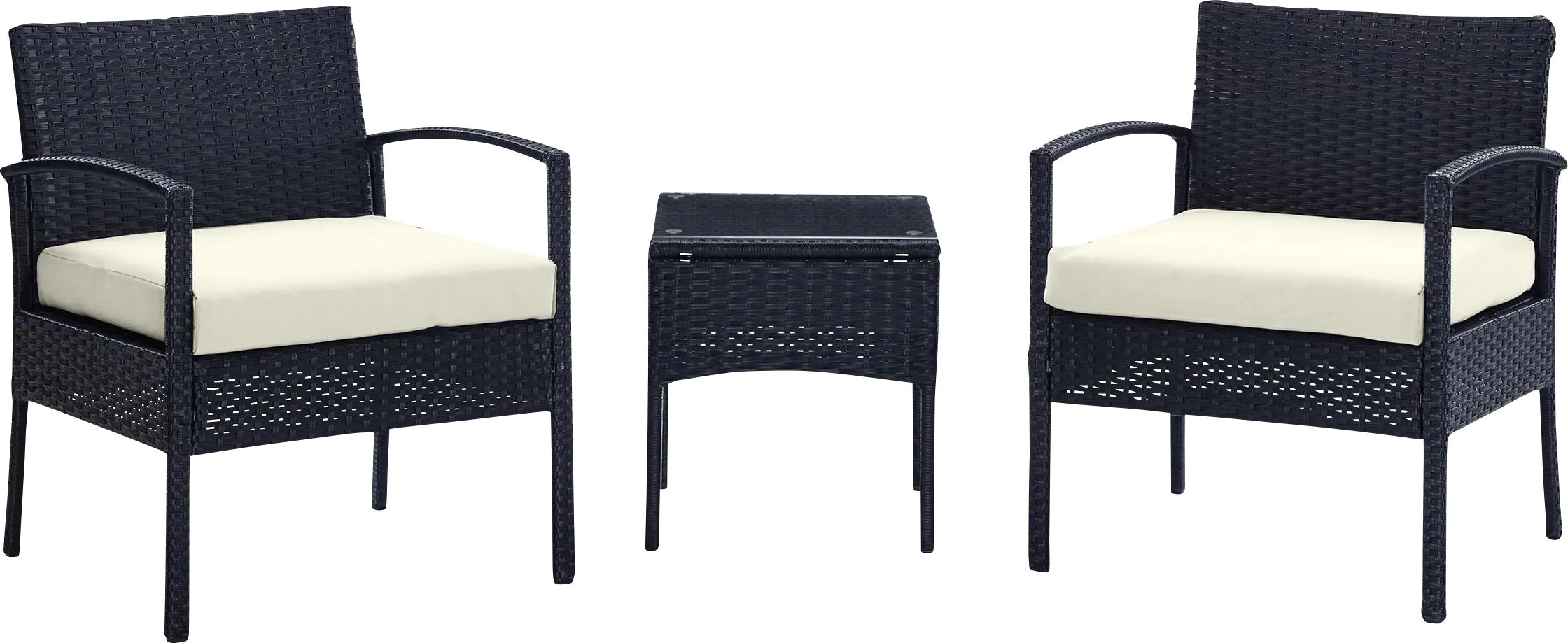 Biehly Cream 3 Pc Chat Set - Thumbnail - Image 1