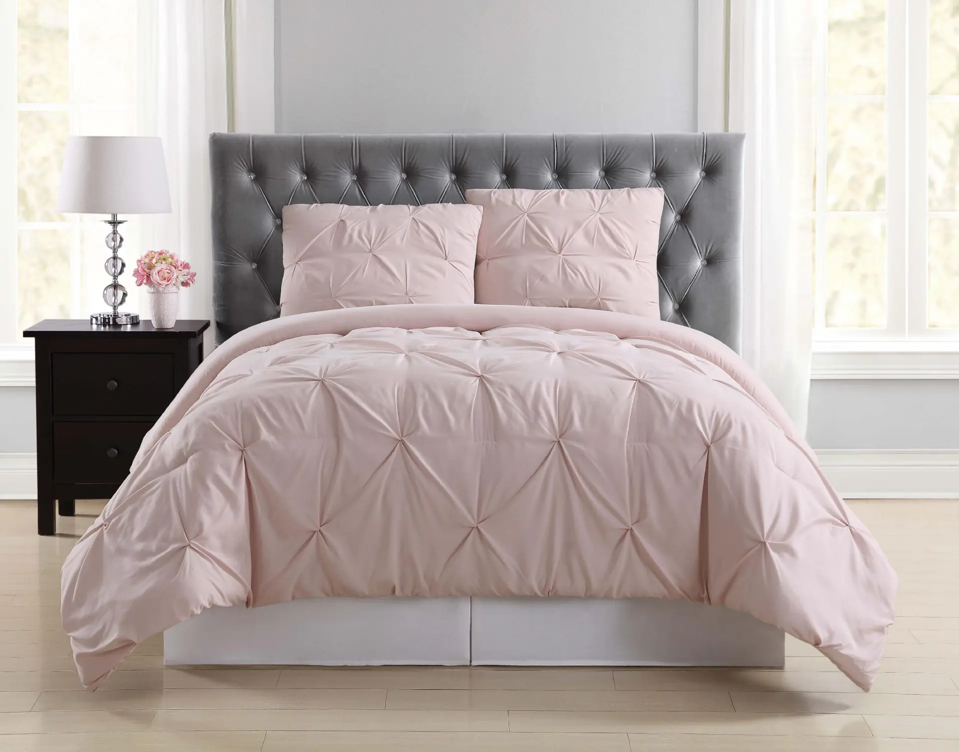 Kids Soft Waves Blush Twin Comforter Set