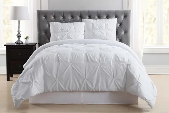 Kids Soft Waves White Twin Comforter Set