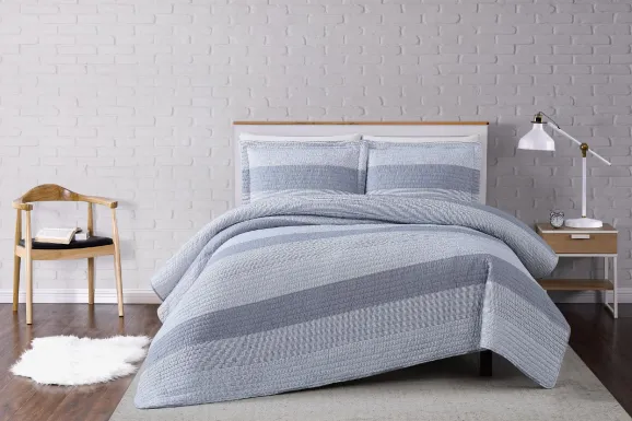 Kids Winterlake Gray Full/Queen Comforter Set