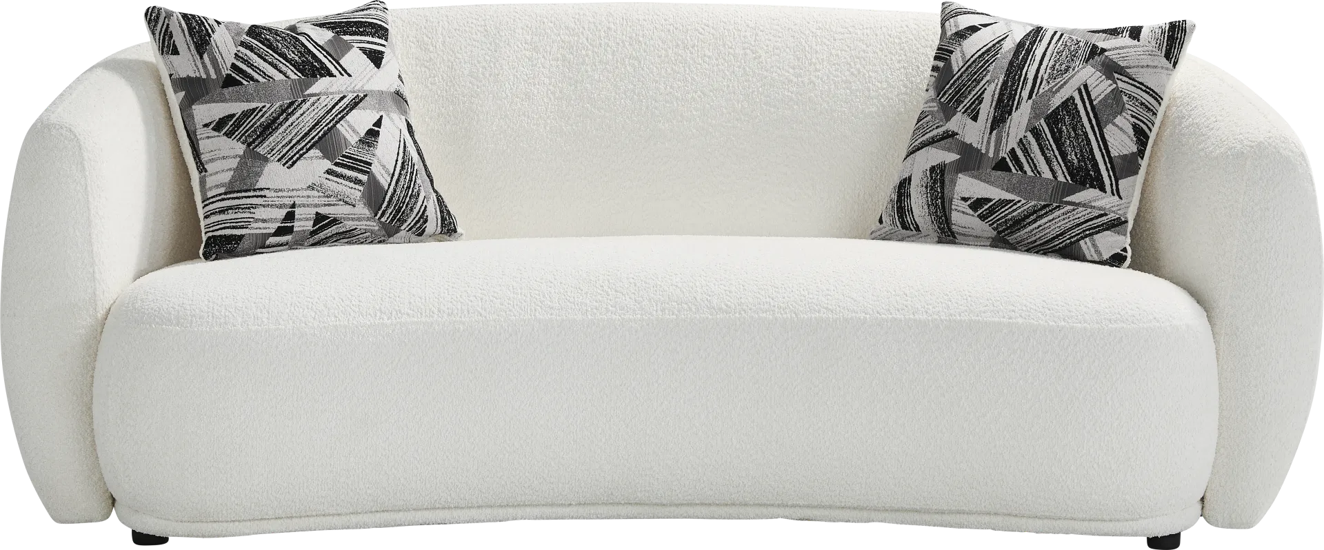 Soho Heights White Sofa - Image 1