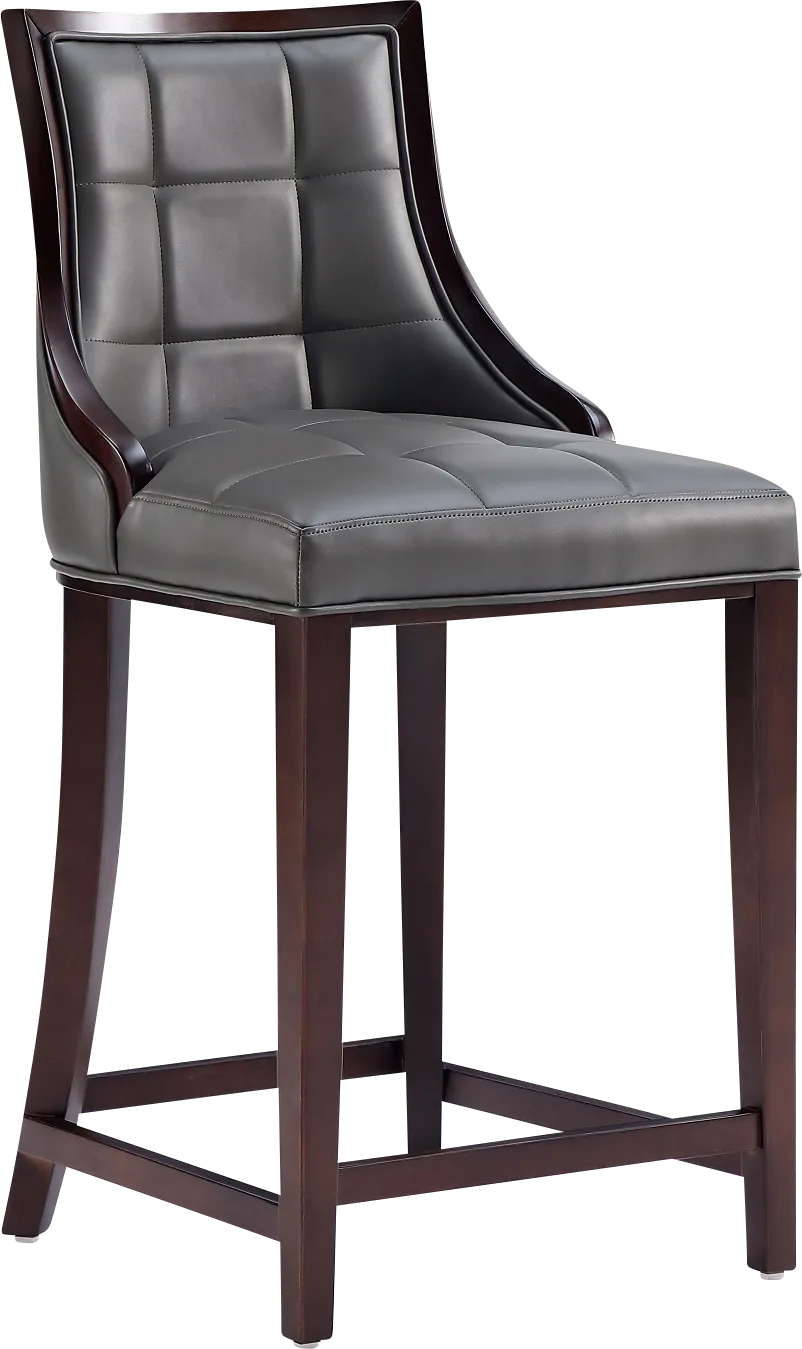 Cahabay Dark Gray Counter Height Stool - Image 1