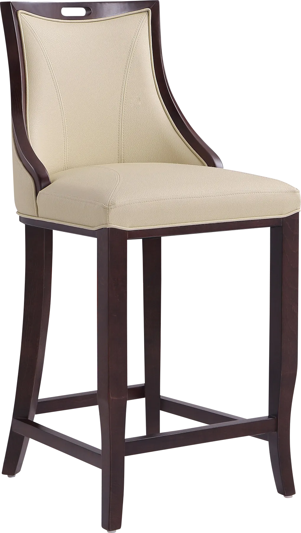 Bramblewoody Cream Barstool - Image 1