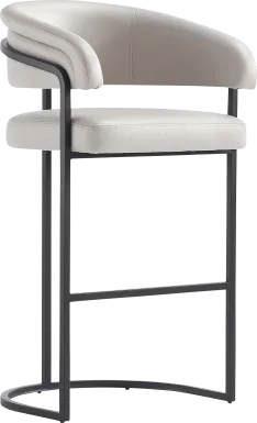 Absalom Light Gray Barstool