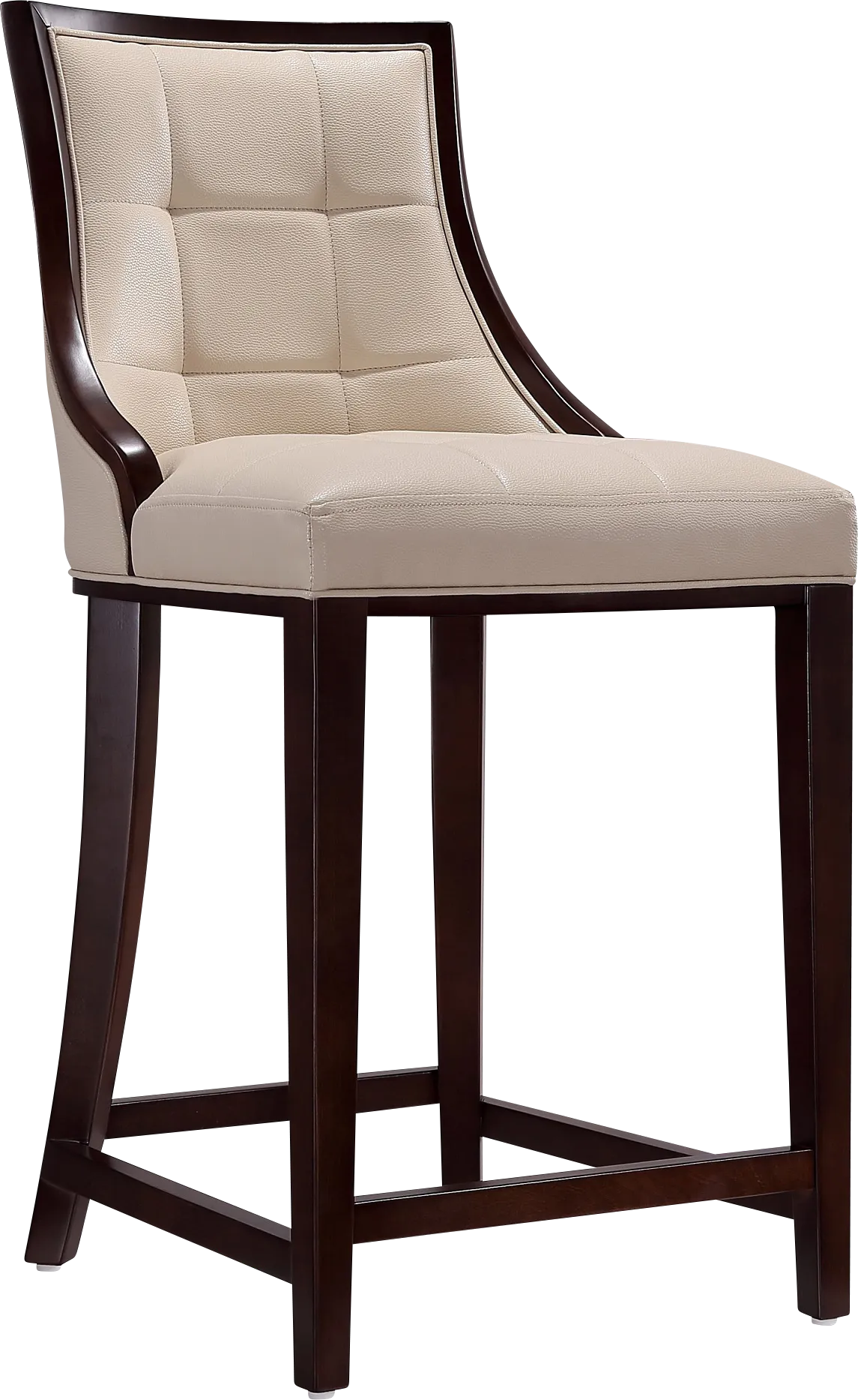 Cahabay Cream Counter Height Stool - Thumbnail - Image 1