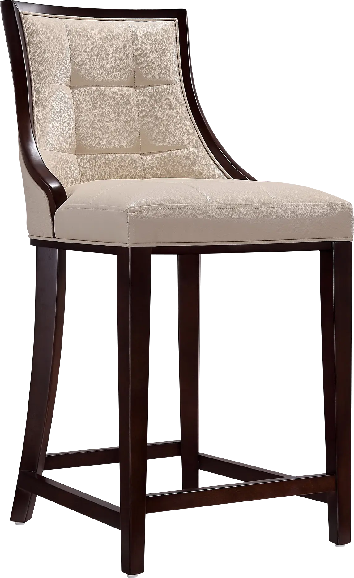 Cahabay Cream Counter Height Stool