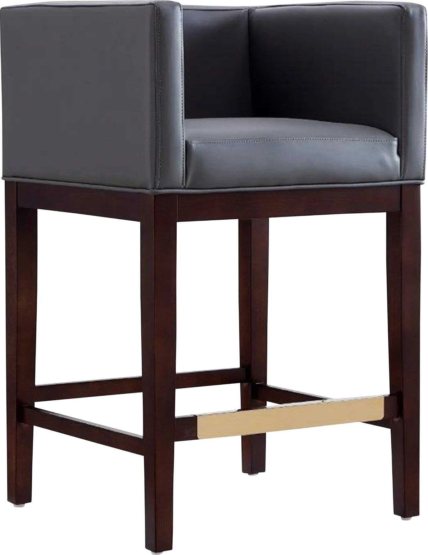 Atterbrock Gray Counter Height Stool - Thumbnail - Image 1