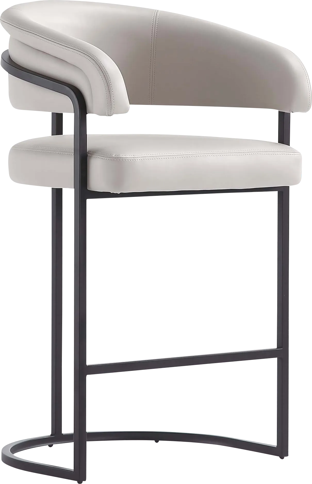 Absalom Light Gray Counter Height Stool - Image 1