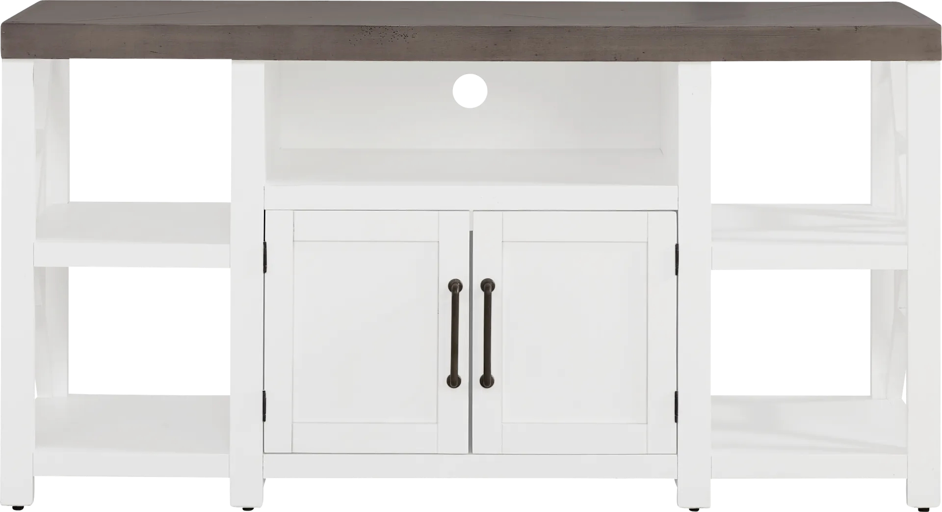 Danusa II White 62 in. Console - Image 1