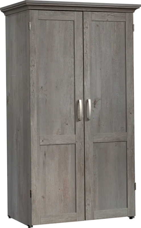 Clarendony Gray Storage Cabinet