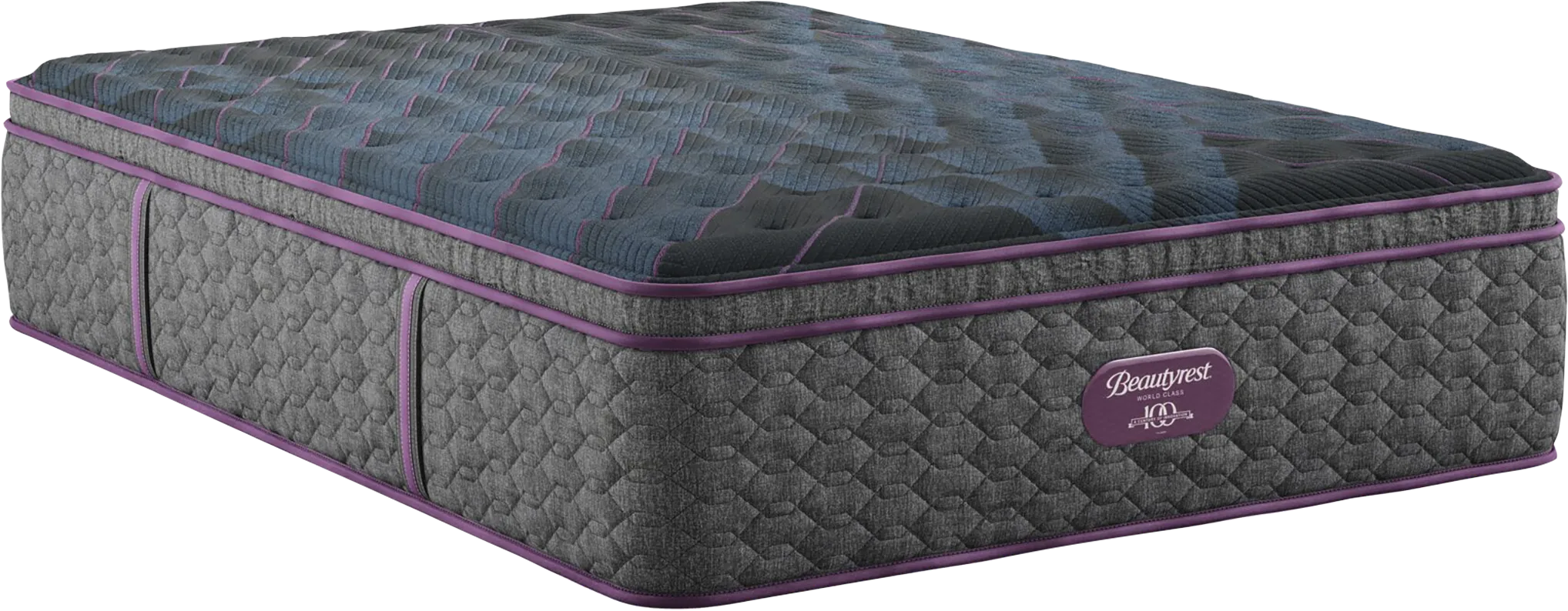 Beautyrest World Class Level Three Medium Pillow Top Twin Mattress - Thumbnail - Image 1