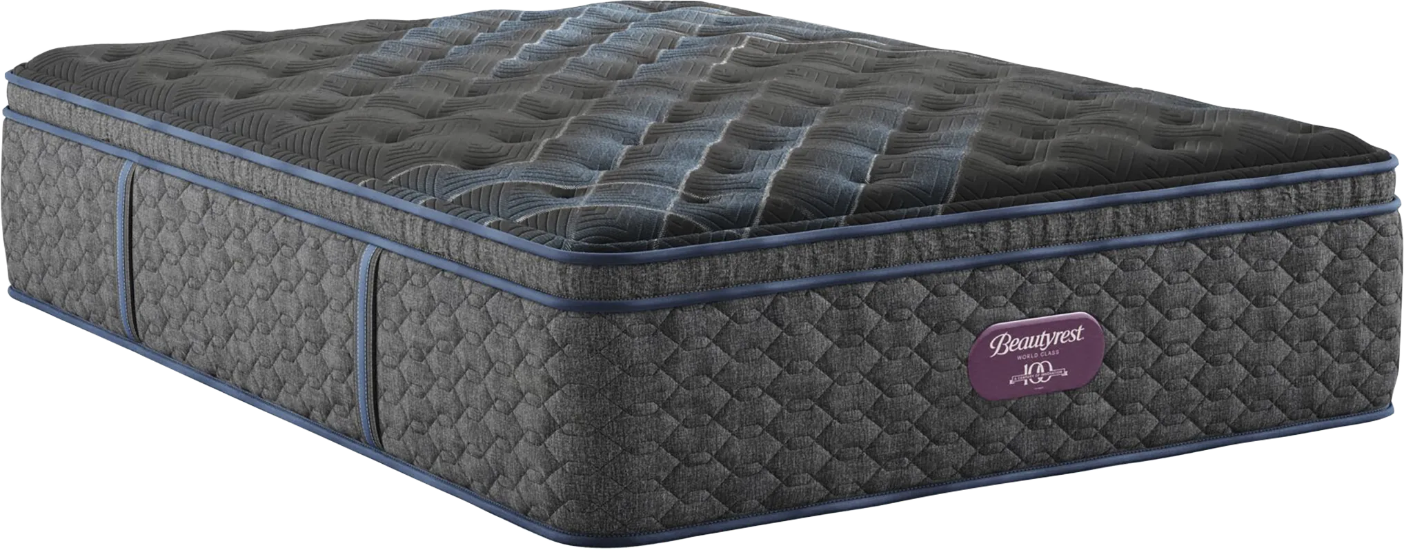 Beautyrest World Class Level Four Plush Pillow Top Full Mattress - Thumbnail - Image 1