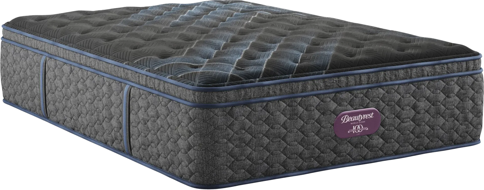 Beautyrest World Class Level Four Plush Pillow Top King Mattress - Image 1