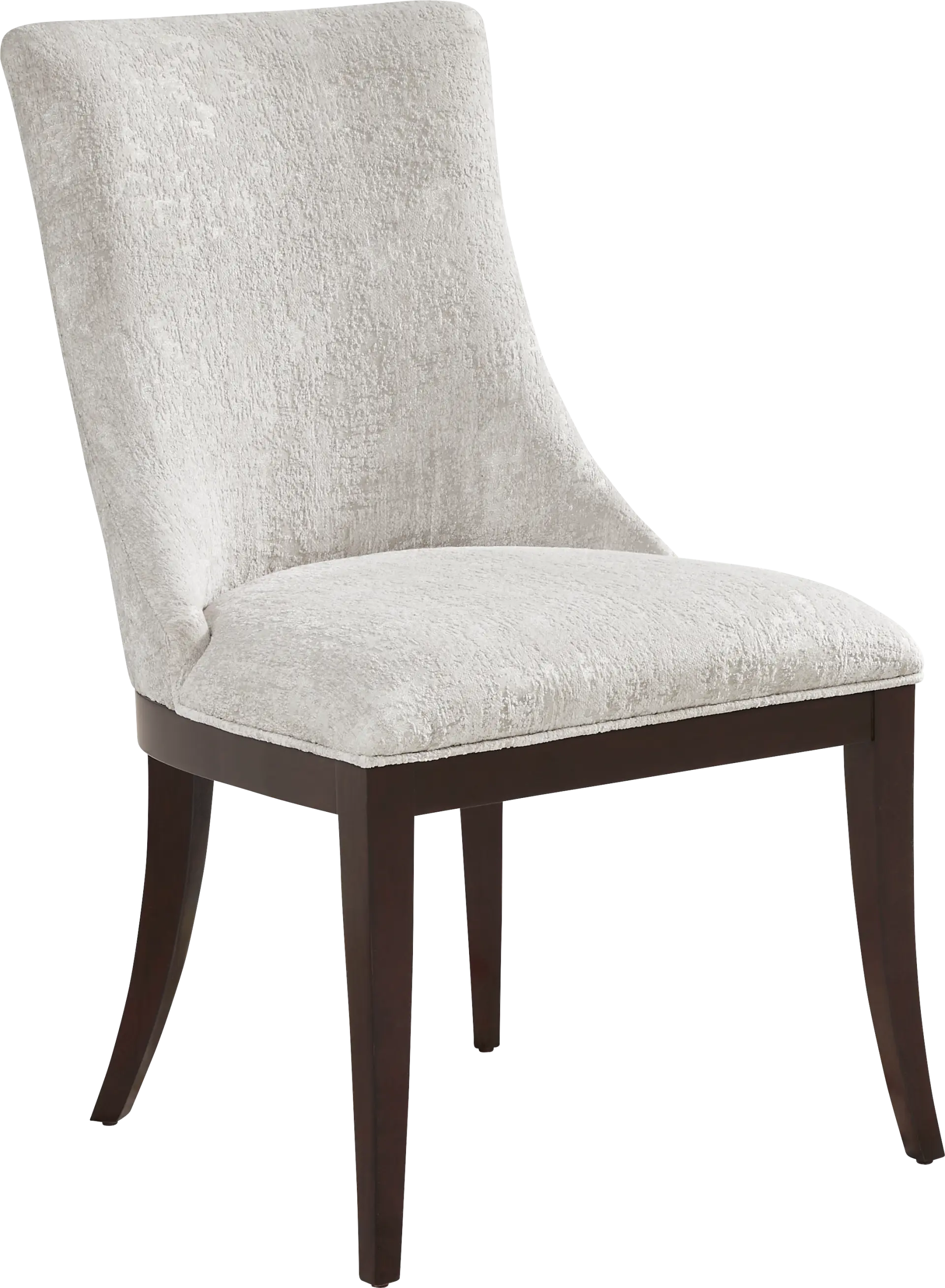 Bradbury Brown Cherry Finish Upholstered Host Chair